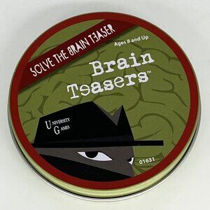 Solve the‎ Brain Teasers Card Game by University Games For 2+ Players